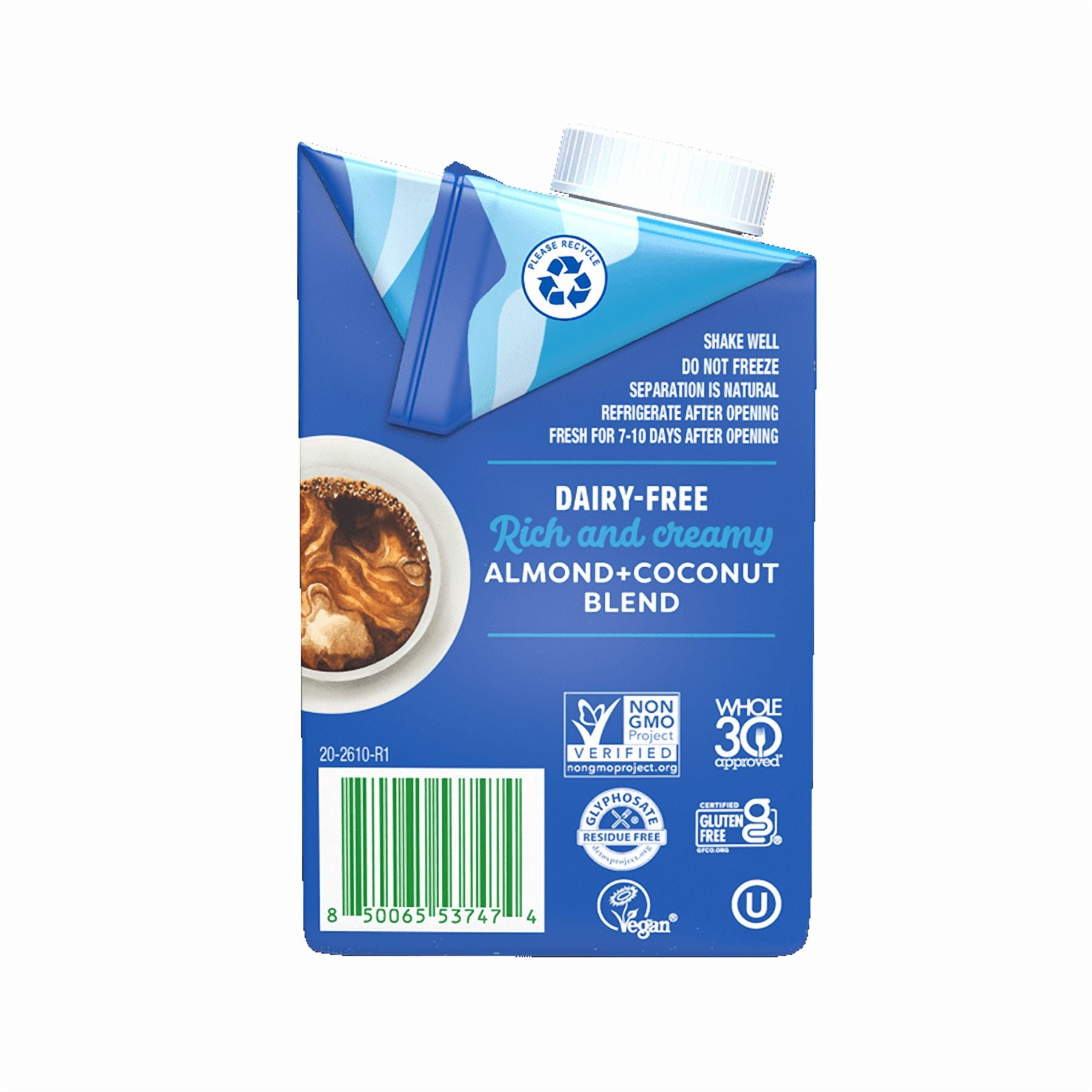 nutpods Dairy-Free Half and Half Alternative Almond Coconut Blend, 16 fl oz