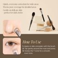 thumbnail image 4 of Brocha correctora Piccasso 270 con ángulo grande para maquillaje facial, 4 of 7