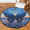 Multicolour 2, variant on CURLYOOT Round Rug 3ft Brown Leopard Cheetah Area Rug, Washable Circle Mat Non Slip Floor Carpet Mat, Soft Indoor Rugs for Entryway Living Room Dining Room Bedroom