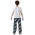 thumbnail image 4 of FORMRS Boys Pajama Pants with Pockets Size 6-8Y Kids Lounge Sleep Bottoms, Rocket Pattern, 4 of 8