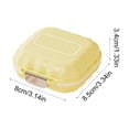 thumbnail image 3 of Japceit Jewelry Travel Case, Compartmentalized Storage Box For Earrings Rings Necklaces, Portable Mini Pill Organizer, Small Trinket Holder, 3 of 6
