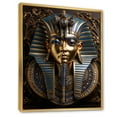 thumbnail image 2 of Designart "Regalia of the Pharaohs in Egypt" Egypt Floater Framed Wall Art Living Room, 2 of 7