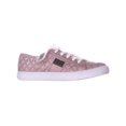 thumbnail image 2 of G by Guess Women's Backer2 Lace Up Leather Quilted Pattern Sneakers Shoes Pink (10), 2 of 5