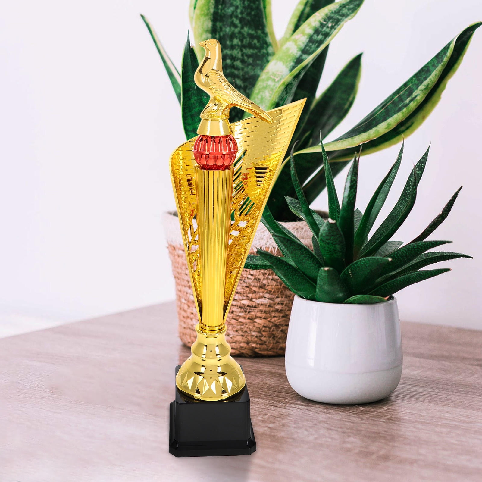 HEANUJJ Plastic Trophy Cup for Sports Awards, Competitions, and Ceremony Recognition