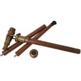 thumbnail image 3 of Indian Nautical Instruments Telescope Walking Stick Antique Finish Costume Wooden Cane Foldable Rosewood Stick Steampunk Style, 3 of 6