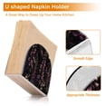 thumbnail image 5 of Yayeee Napkin Holder for Table Set of 2 Kitchen Paper Tissue Organization, Dark Gothic Floral, 5 of 8