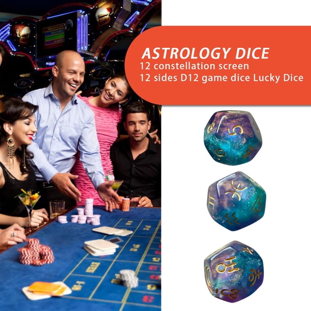 El juego de mesa de ocio de acrílico juega los juegos de dados portátiles para el juego de rol del partido FLhrweasw Nuevo