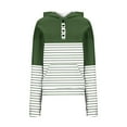 thumbnail image 4 of WXLWZYWL Womens Fall Tops Womens Hoodies Striped Long Sleeve Sweat Shirts Cute Flowy Henley Shirt Casual Dressy Blouses for Leggings, 4 of 5
