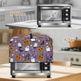 thumbnail image 3 of TSOVTHRID Pumpkin Ghost Bat Candy Print Microwave Oven Cover, Air Fryer Toaster Oven Dust Cover Protective Dust-Proof Countertop Appliance Protector for Halloween Decor, 20.9"W x 15.7"D x 12.4"H, L, 3 of 7
