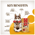 thumbnail image 5 of Dogsee Yak Cheese Chews Large Dogs Strawberry Dental Care Immunity 4 Bars, 5 of 7