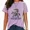 D-Purple, variant on UNISHE Women's Funny Print T-Shirts Cowboy Frog Graphic Tees Washed Vintage Casual Short Sleeve Streetwear Tops Purple, M