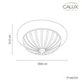 thumbnail image 2 of Lámpara Tipo Plafon Term. Chocolate Calux, 2 of 4