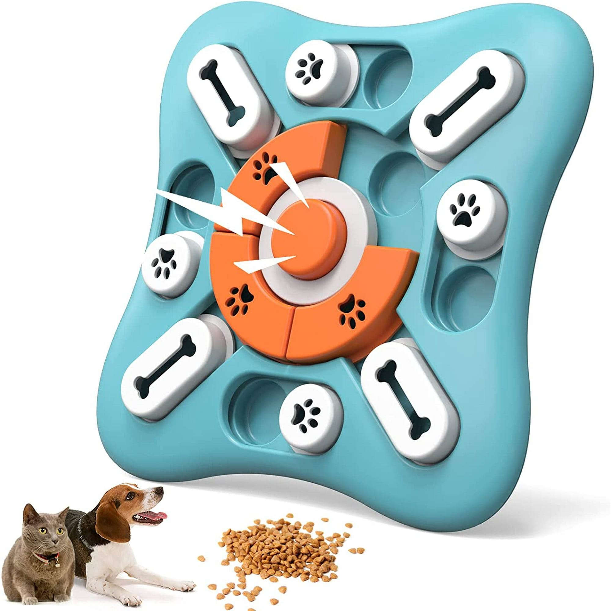 Dog Puzzle Toys for Large Medium Small Dogs Interactive Dog Toys for IQ Training Mental Stimulating Dog Enrichment Toys Dog Treat Puzzle for Fun Slow Feeder Walmart