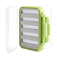 thumbnail image 1 of Caja de pesca con mosca Sunnimix 7,6x3,3x10,4 cm peso ligero accesorio profesional duradero Verde Caso de pesca, 1 of 7