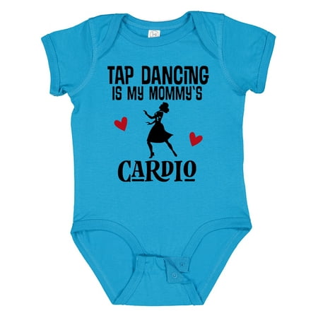

Inktastic Tap Dancing is My Mommys Cardio Girls Baby Bodysuit