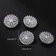 thumbnail image 3 of Elegant Crystal Shoe Charms for Female DIY Shoes Charms Round Shoe Clips Buckle Jewelry Decoration Shoes Add On Pins, 3 of 4