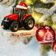 thumbnail image 4 of ​​GiLiling 2D Tractor Acrylic Christmas Ornament​​ | 2025 Farm-Themed Tree Decoration with Detailed Craftsmanship and Seasonal Celebration Enhancements, 4 of 7