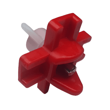 Horizontal Poultry Drinker Nipple (4 Pack) for Chickens, Chicks, Quail