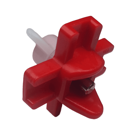 Horizontal Poultry Drinker Nipple (4 Pack) for Chickens, Chicks, Quail