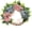 Pink, variant on Spring Summer Wreath for Front Door 18 Inch - Artificial Hydrangea Year-Round Wreath with Welcome Sign, All Season Outdoor Indoor Decor for Home Wall Window