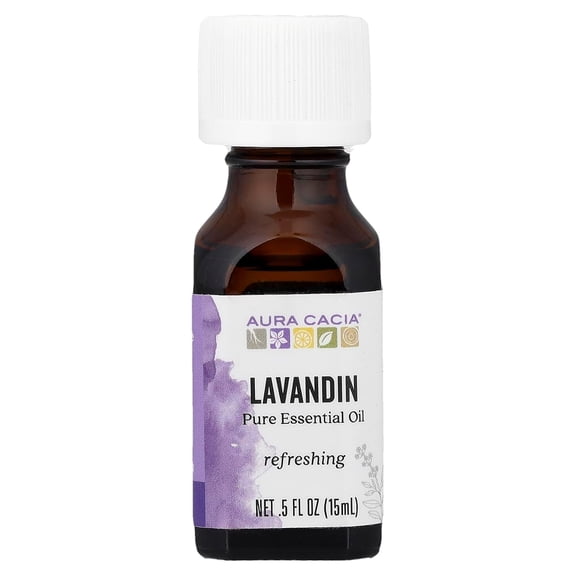 Aura Cacia Pure Essential Oil Purifying Lavandin (Lavandula Intermedia), 0.5 Oz
