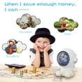 thumbnail image 5 of KIMHY Piggy Bank for Kids,  Astronaut Coin Bank with Clock,  Money Bank Battery Operated for Desk Table Shelf Bedroom Decor, Birthday Christmas, 5 of 9