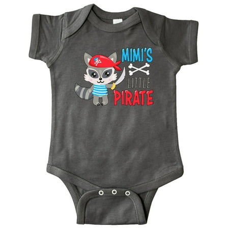 

Inktastic Mimi s Little Pirate Cute Raccoon with Sword Gift Baby Boy or Baby Girl Bodysuit