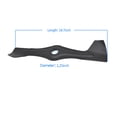 thumbnail image 4 of Weibang 21201918 pulgadas leopardo cuchillo recto estándar cuchillo ancho cuchillo de oreja grande h Abanopi 21 pulgadas / original, 4 of 6