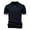 Navy, variant on Sentmoon Mens Tshirt Plus Size Loose Turndown Collar Short Sleeve Stretchy Hawaiian Beach Vacation Clothes for Mens Solid Color Mens Tops Summer Trendy for Vacation L