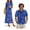 Blue Tropical Leaf, variant on KUIFORTI Hippie Flower Matching Vacation Outfits for Couples Fashionable Mens Casual Shirts Hawaii Dress Soft and Comfortable with Soft Fabric Quick-dry for Romantic Date