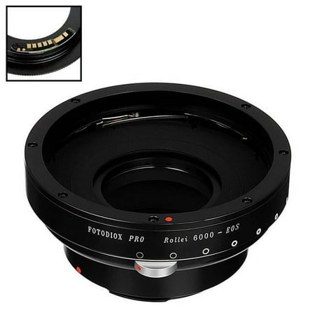 UPC: 0847372046188 | Fotodiox R6k-EOS-Pro-FC10 Lens Mount Adapter with Rollei 6000 Lenses to Canon EOS Mount SLR Camera Body