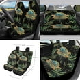 thumbnail image 2 of Uorisanigo Dragonfly Print Car Seat Protector Elegant Car Seat Covers Full Set Car Accessories with Seat Belt Cover, Car Steering Wheel Cover,Car Cup Pad,Car Trash Can,Car Storage Gift for Friends, 2 of 7
