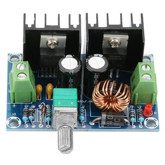 Buck Converter Regulador de Voltaje DC-DC Módulo Reductor de Alta Potencia 4-40V a 1.25-36V EOTVIA No