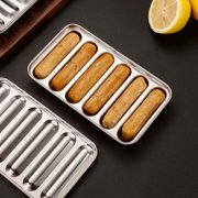 SIEYIO Stainless Steel Sausage Mold Sausage Maker For Making Bratwurst Hot Dogs Or Vegetarian and Vegan Bratwurst Sausages