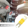 thumbnail image 2 of Unique Bargains 6pcs 40A AFS Mini ANL Fuse Replaces Electrical Protection for Auto Car Truck Motorcycle Boat Audio CDs, 2 of 6