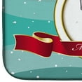 thumbnail image 4 of Schnauzer Merry Christmas Dish Drying Mat, 4 of 7