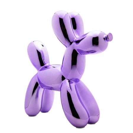 UPC: 0659424990765 | Interior Illusions Plus Lavender Balloon Dog Bank – 12  tall