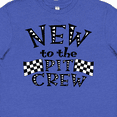 thumbnail image 4 of Inktastic New to the Pit Crew Racing Flags Youth T-Shirt, 4 of 5