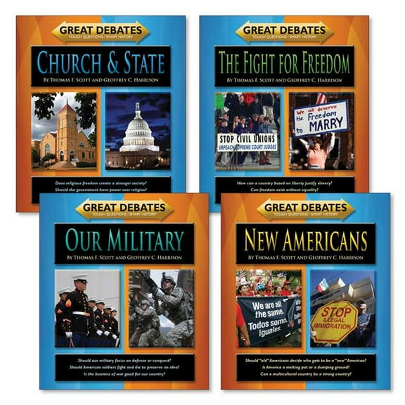Norwood House Press A Complete Set: Great Debates Paperback 4/Set (NW-GDPB1001)