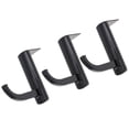 thumbnail image 4 of 3 ganchos autoadhesivos para auriculares, color negro, 4 of 7