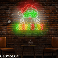 thumbnail image 3 of Glowneon Cool Santa Baby Neon Sign, Christmas Night Santa Wall Decor, 3 of 5