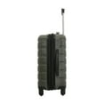 thumbnail image 5 of Wrangler 4 Piece Rolling Hard Side Spinner Travel Luggage Set - Green, 5 of 10