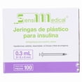 thumbnail image 1 of Sensimedical Jeringa para Insulina 0.3 ml con Aguja 31G x 6 mm, Caja con 100 Piezas, 1 of 3