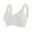 White, variant on CFLVAEK Plus Size Bras for Women Push Up Seamless Bra Comfy Wireless Full Coverage Sleep Bras Bralettes Vest Type Workout Bras White XL