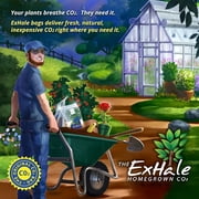 ExHale XL Self Activated 6 Month 288 Cubic Foot Gardening CO2 Grow Bag