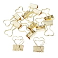 thumbnail image 2 of 12Pcs Cute Binder Clip Paper Clips Document Ticket, 2 of 8