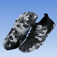 thumbnail image 5 of Mens Quick Dry Water Shoes Non-Slip Barefoot Aqua Sock for Beach Swim Surf Hiking Kayak Fishing Pool Summer Outdoor Athletic Sneakers Black,Size 9, 5 of 6