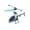 #049-Blue, variant on Meggemo Infrared Sensor RC Airplane - Lighted Hovering Flyer Toy for Indoor/Outdoor Flying, Great for Holiday Gifts & Leisure Play