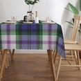 thumbnail image 3 of Rectangle Table Cloth, Clan Baird Dress Tartan Resistant Washable Tablecloth Decorative Table Cover for Dining, Indoor and Outdoor, 3 of 6
