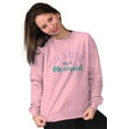 thumbnail image 5 of Life Better As Mermaid Beach Lover Women Crewneck Sweatshirt Brisco Brands X, 5 of 6